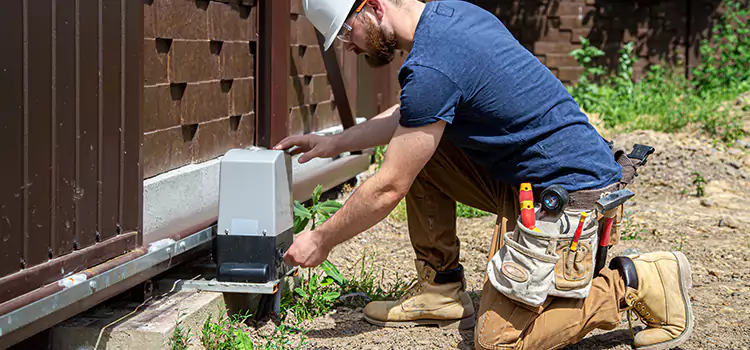 Electric Driveway Gate Installation Lakeville