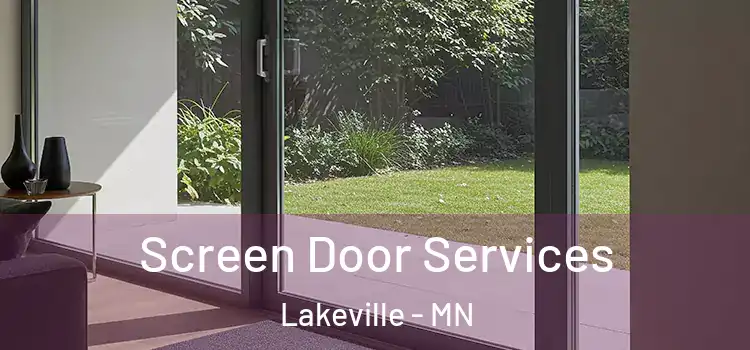 Screen Door Services Lakeville - MN